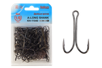 Крючки Saikyo двойн.Long Shank KH-11040  BN №1/0 (100шт)