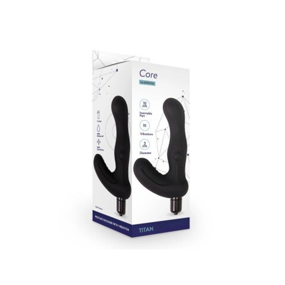 Массажер простаты Titan CORE, черный