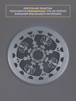 Вентиляционная Решетка КП ЛИА 100х100 Серый