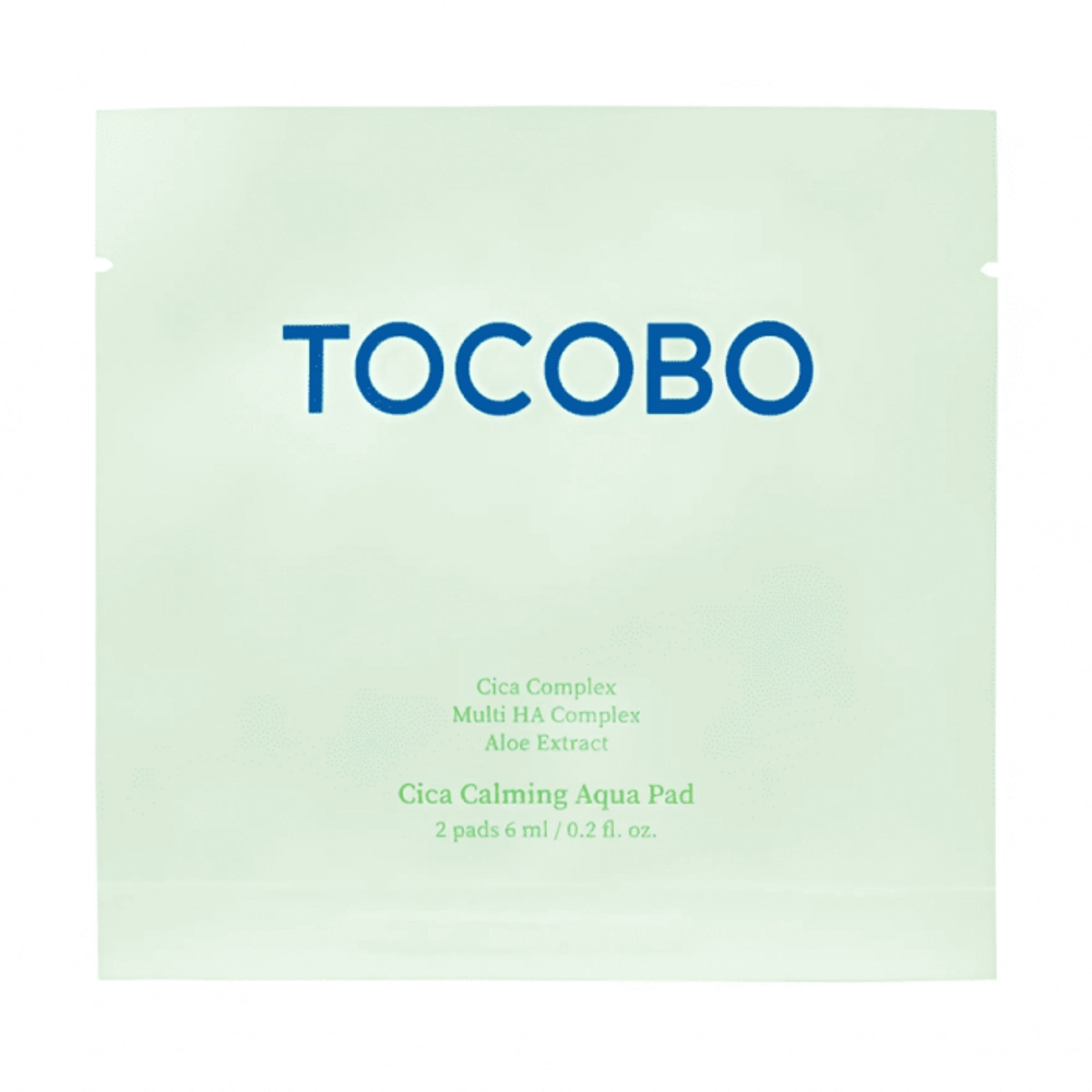 Пэды успокаивающие Tocobo Cica Calming Aqua Pad 2 шт 6 мл