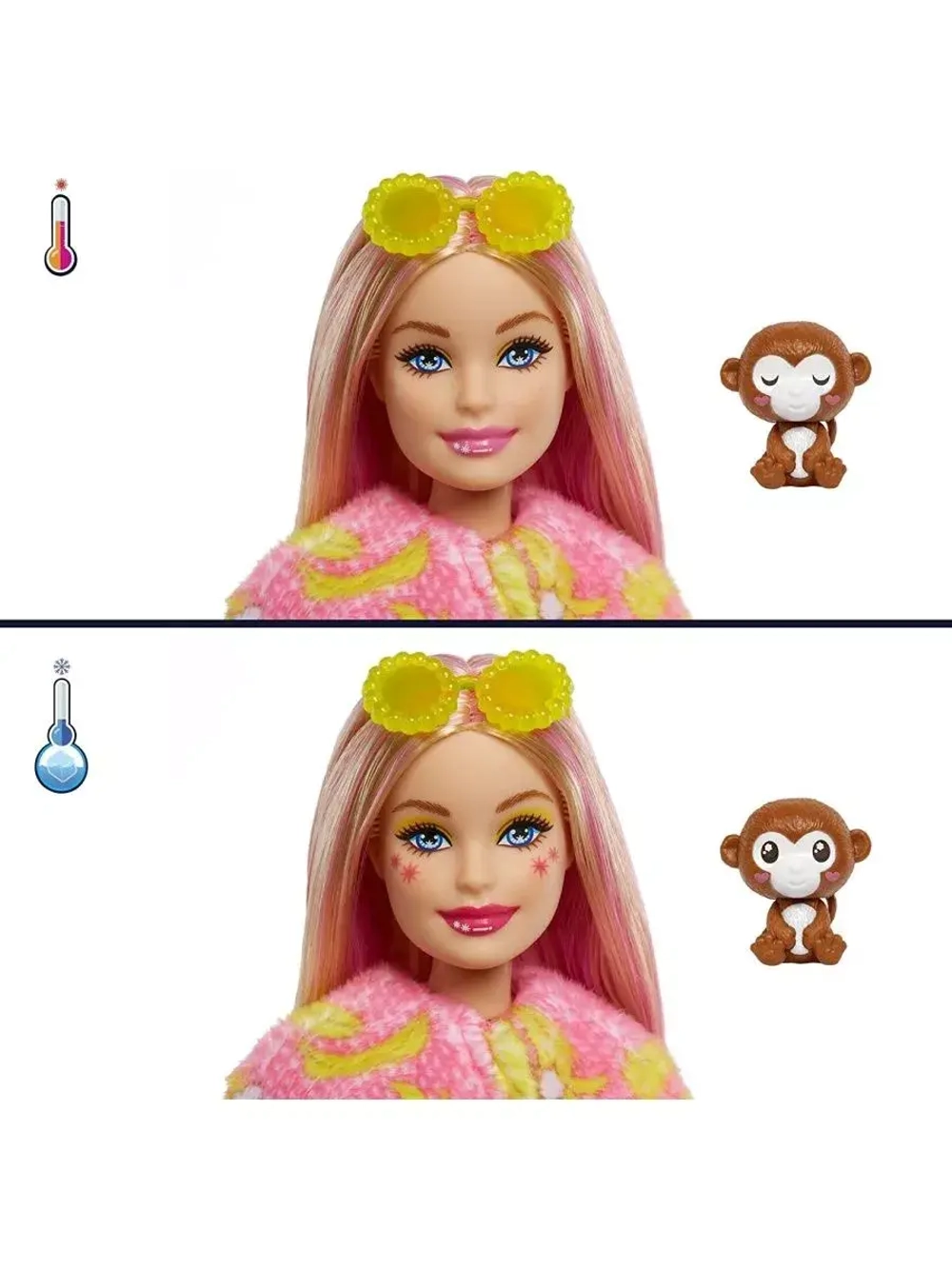 Кукла Барби Кьюти Ривл Cutie Reveal Обезьянка HKR01