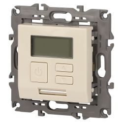 14-4111-02 ЭРА Терморегулятор универс. 230В-Imax16А, IP20, Эра Elegance, сл.кость