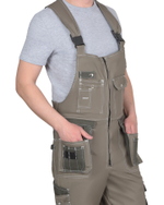 Костюм куртка, п/к т. песочный с хаки 100%х/б пл. 265 г/кв.м