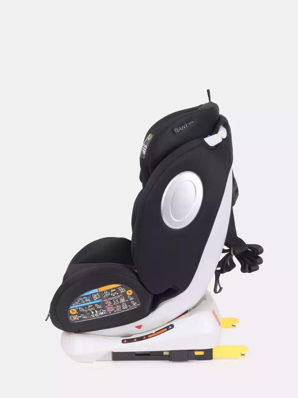 Автокресло YC06 "Twist" isofix RANT basic (Black) группа 0+-1-2-3 (0-36 кг)