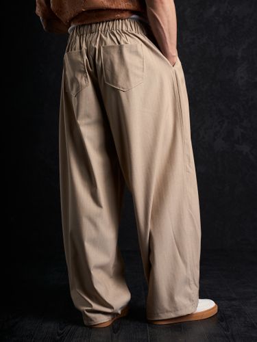 Бежевые брюки 2s1 studio в полоску