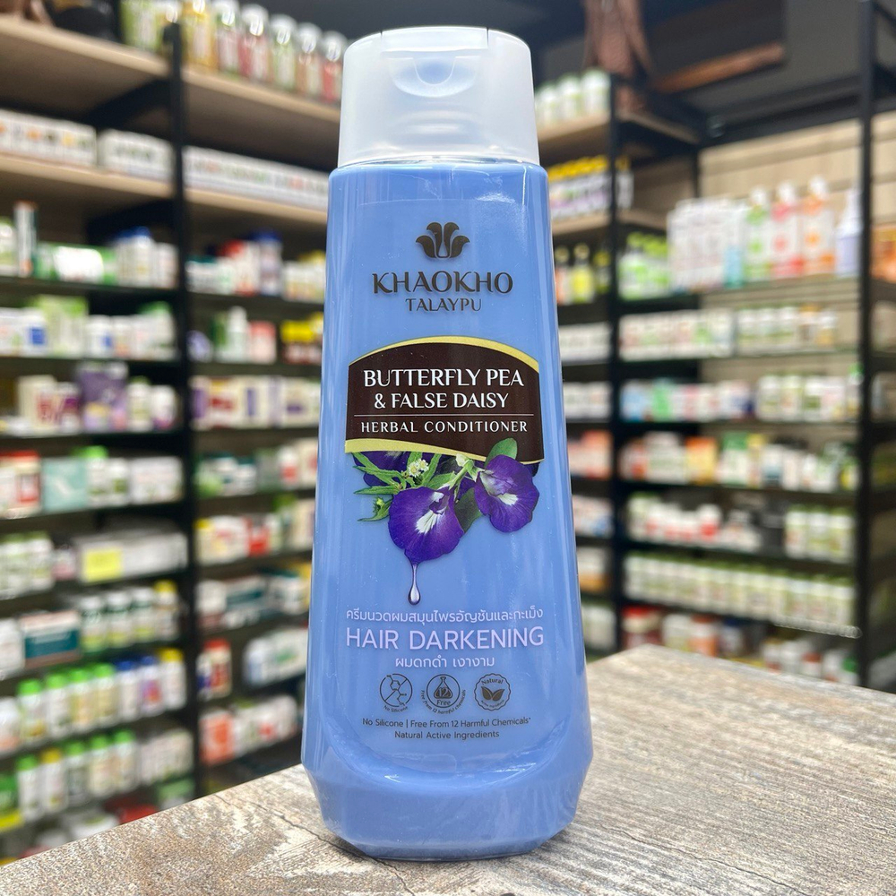 Кондиционер для волос Khaokho Talaypu Butterfly Pea & False Daisy с Мотыльковым Горошком 330 мл