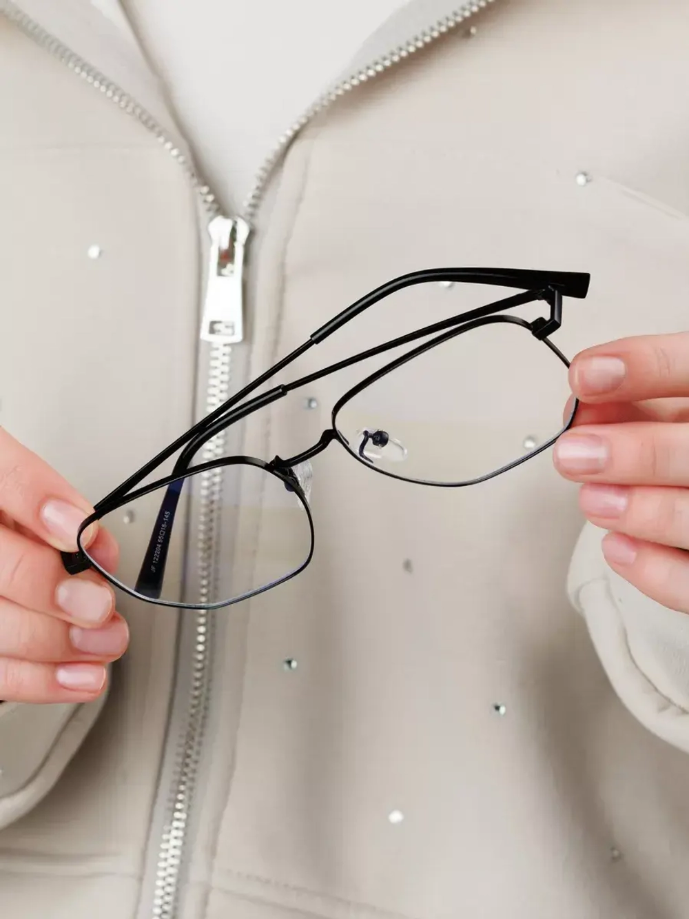 Очки для компьютера имиджевые защитные прозрачные нулевки