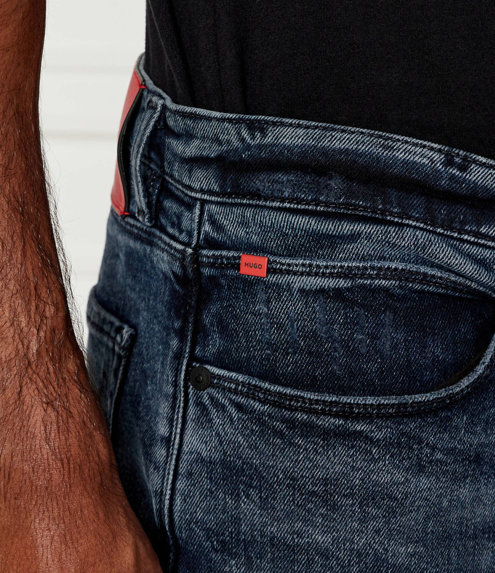 Джинсы 734 HUGO - темно-синий(50522148)