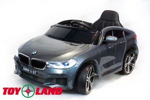 Детский электромобиль Toyland BMW 6 GT Серебро