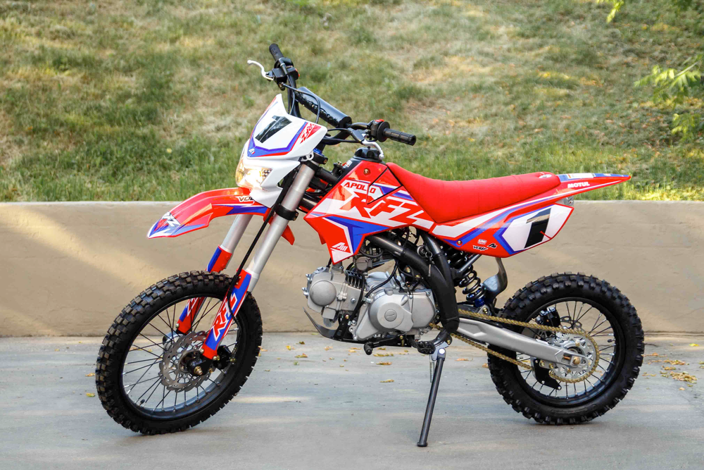 Питбайк Apollo RFZ START 125LE 17х14 Красный