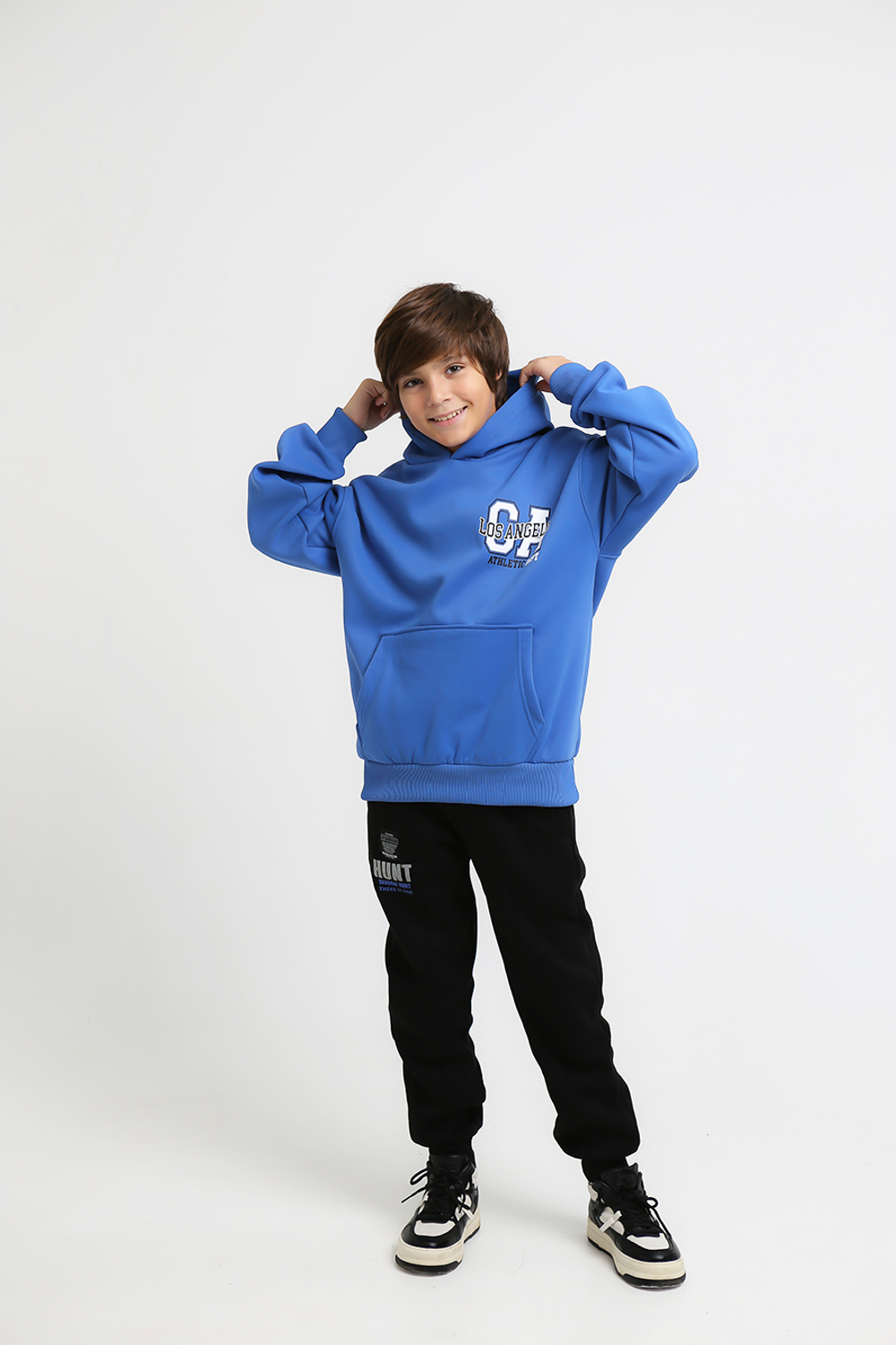 Худи дл/р с начесом с капюш. д/м Beneti (T) 7342