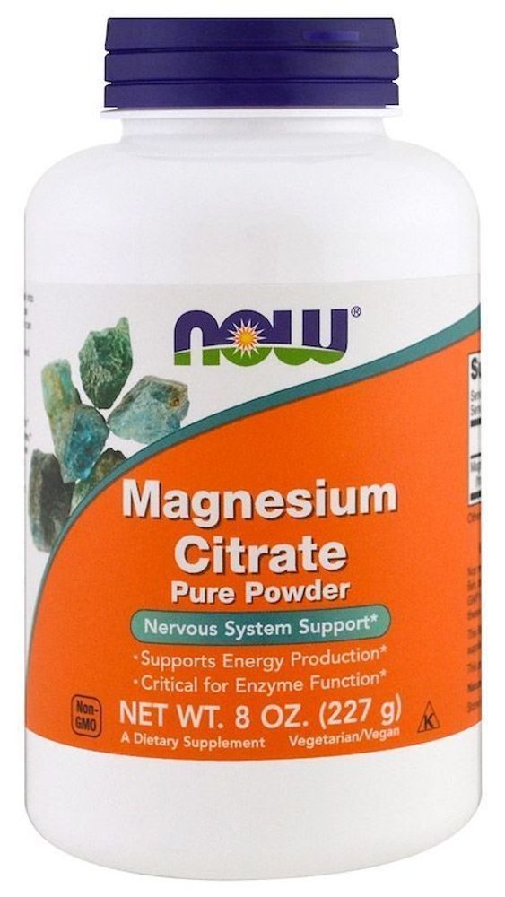 Now Magnesium Citrate 227g