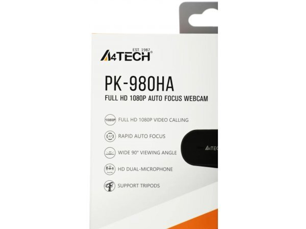 Веб-камера A4TECH PK-980HA черный