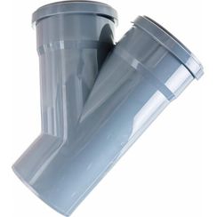 Тройник Политэк Пайп 110х110/45гр. НК (25)