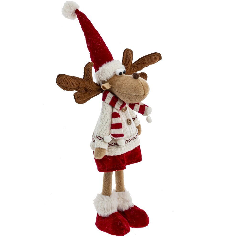 GAEM Игрушка набивная "Олень", L19 W13 H42/30 см, 2в.