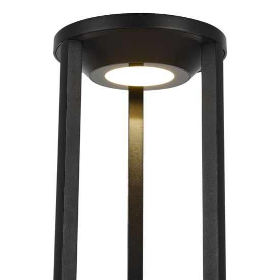 SL9535.405.01 Светильник уличный напольный ST-Luce черный/черный LED 1*9W 3000K GLORR