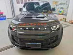 Передняя решетка радиатора со светодиодной подсветкой для LAND ROVER DEFENDER L663 2019+ Лэнд Ровер Дефендер