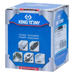 Головка торцевая ударная глубокая шестигранная 1&quot;, 60 мм KING TONY 843560M
