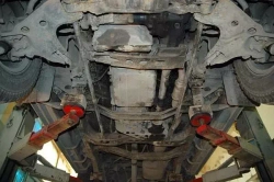 Защита картера и КПП Sheriff для Nissan Terrano I (WD21) 1986-1996 арт.15.0278