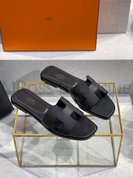 Женские шлепанцы Hermes премиум класса