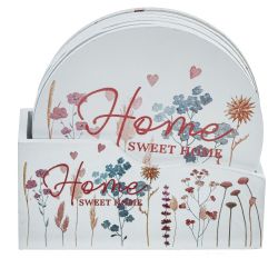 GAEM Набор из 6-ти подставок под кружку на подставке, L11 W4 H10 см