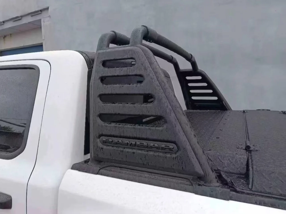 Защитная дуга RAMBAR в багажник для RAM 1500 TRX 2021+ РАМ РАМБАР защитный обвес стальная дуга