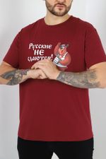 Фуфайка (футболка) мужская Герой-2 Виотекс БОРДОВЫЙ