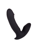 Чёрный массажёр простаты с вибрацией (Цвет: черный)