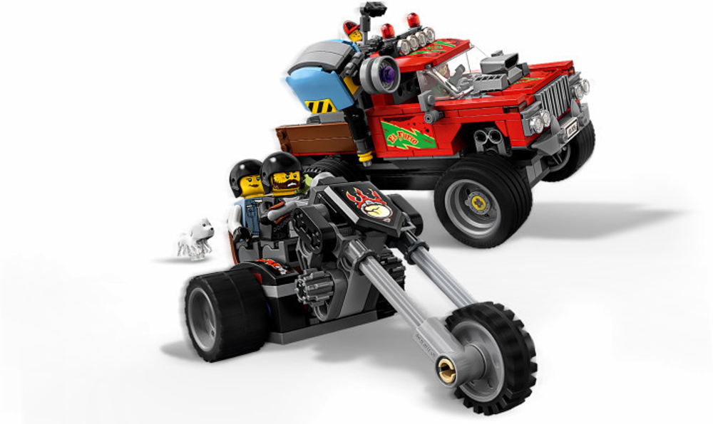 LEGO Hidden Side: Трюковый грузовик Эль-Фуэго 70421 — El Fuego's Stunt Truck — Лего Хидден сайд Скрытая сторона