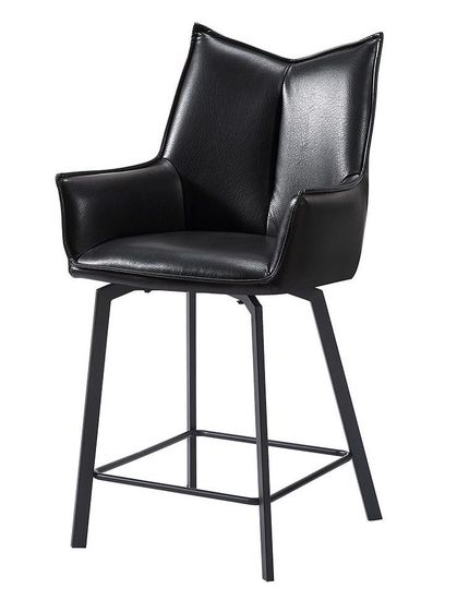 Полубарный стул Tribeca Black