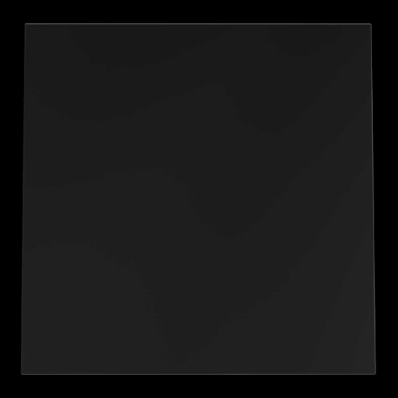 Клавиша для выключателя/переключателя одноклавишного S70 (черный матовый) Voltum VLS000108