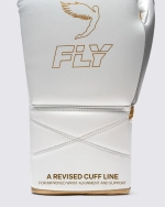 Боксёрские перчатки Fly SUPERLACE PRO X 2 GLOVES - White/Grey/Gold