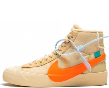 Кроссовки Nike Blazer Mid X Off White "Spooky" Orange
