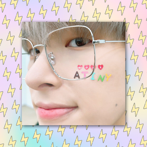 Плюшка / Стикер #23 / ATEEZ