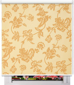 Рулонные шторы Шелковая архидея персик