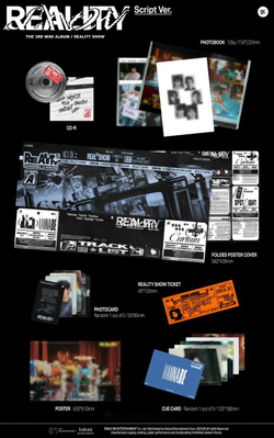 Альбом U-KNOW YOONHO - Reality Show 3rd Mini Album SCRIPT (A) Version