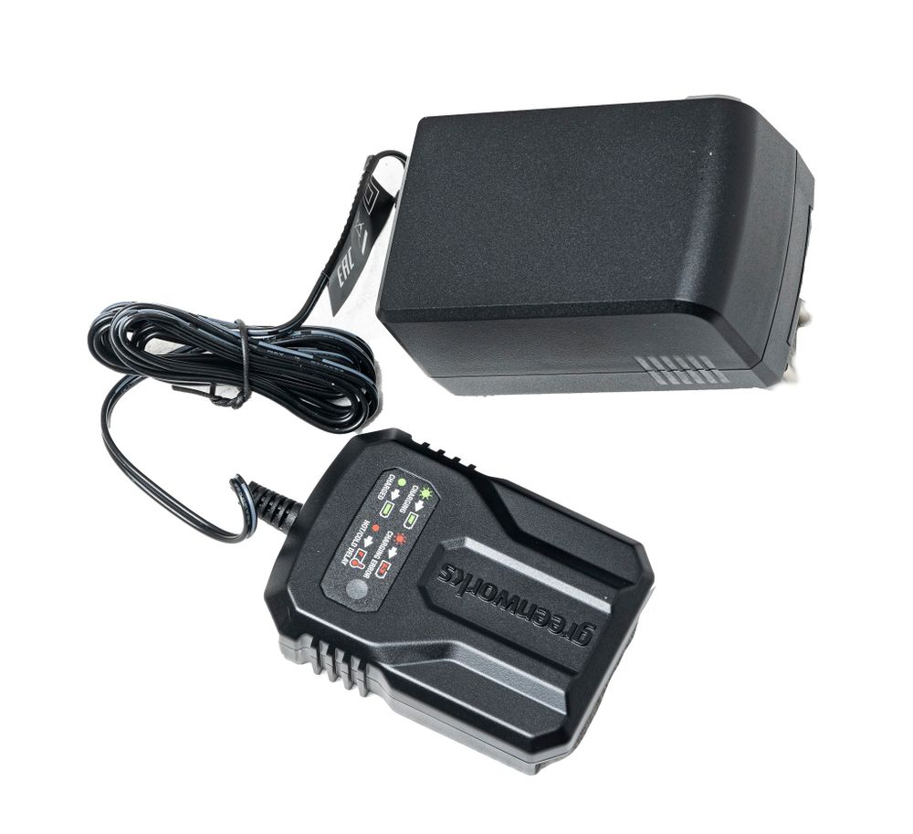 Снегоуборщик аккумуляторный бесщеточный Greenworks GD40STX2, 40V, 51 см, с 1хАКБ 4 Ач и ЗУ (2603407UB)