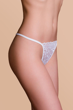 Трусики со стразами белые Joli Belinda (42-46) (Цвет: белый)