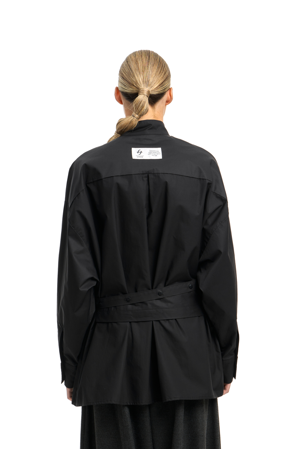 Рубашка-трансформер OVER OFF Black