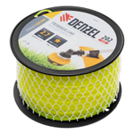 Леска для триммера звезда, 2,7мм х 202м, на DIN катушке FLEX CORD Denzel