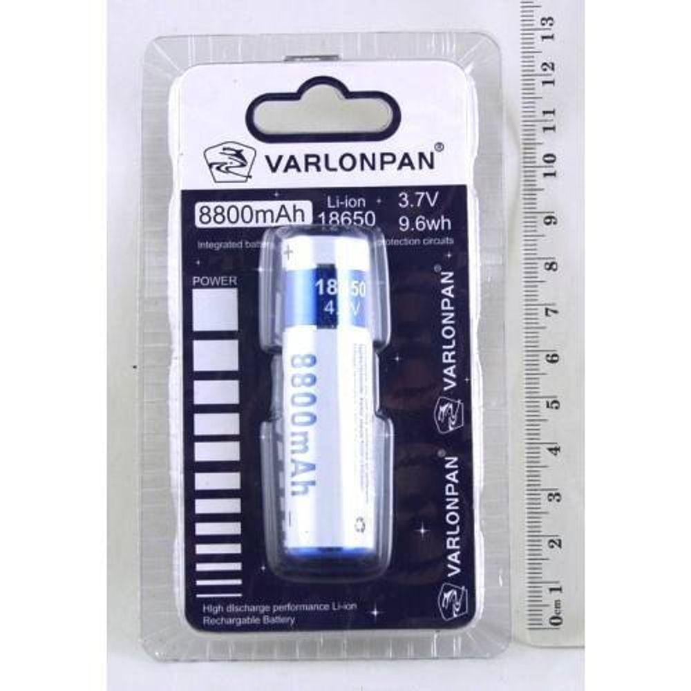 Аккумулятор 18650 Varlonpan 8800 mAh 4.2V Li-ion