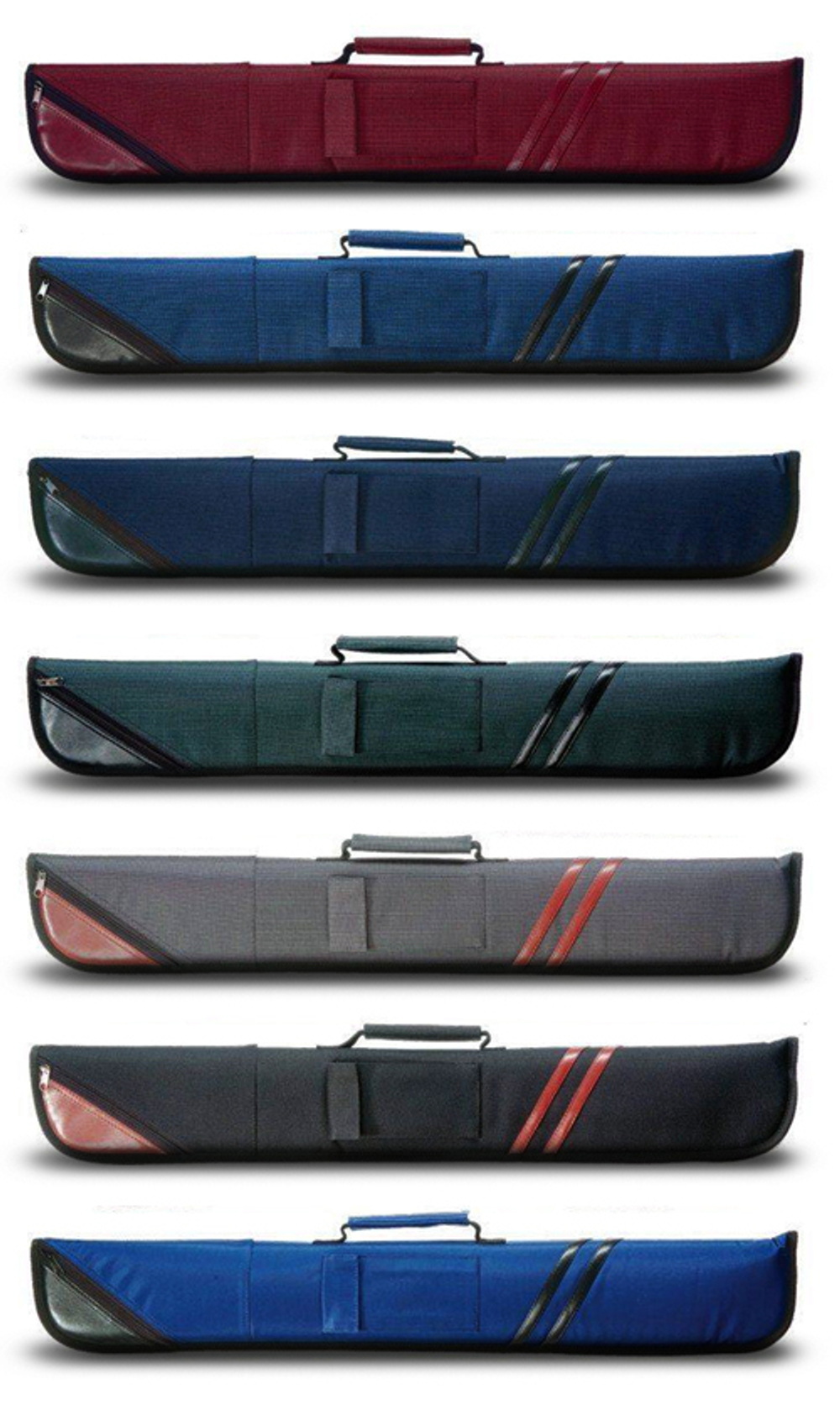 Чехол на 2 кия 2-21 (черный/зеленый)