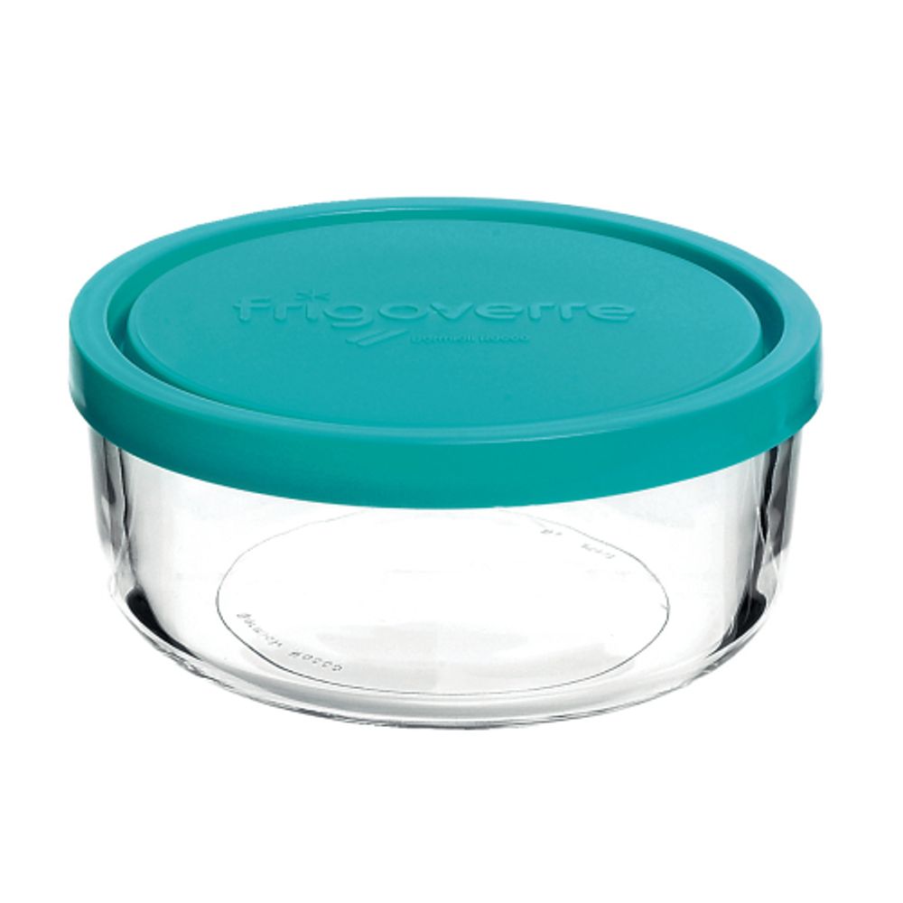 B388460-1 Bormioli Rocco FRIGOVERRE Контейнер круглый D12 см (450 мл) с крышкой | Bormioli Rocco