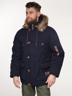 Куртка-Парка Варгградъ мужская тёмно-синяя "Русколань"