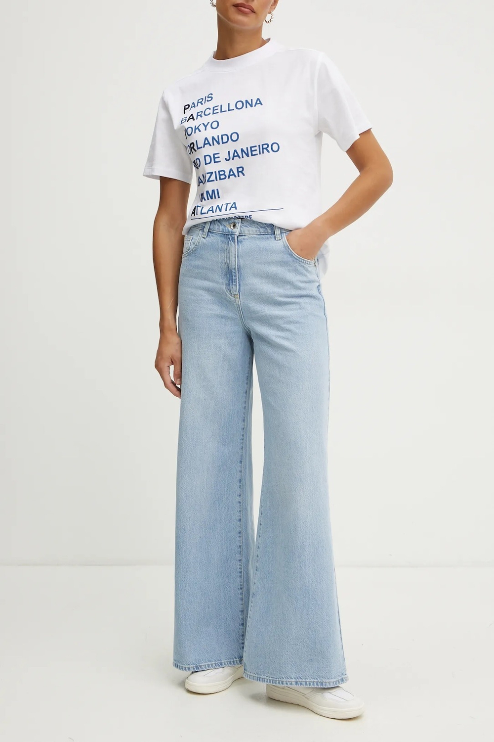 Джинсы Palazzo женские PATRIZIA PEPE