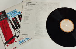 Винтажная виниловая пластинка LP Lionel Hampton, Lionel Hampton All Stars The Just Jazz Concert (Japan 1978) (Obi)