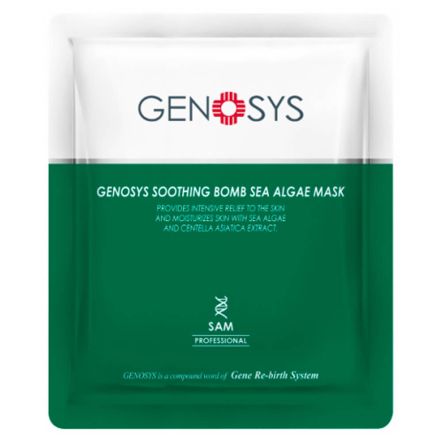 Genosys Soothing Bomb sea algae mask Тканевая маска с морскими водорослями