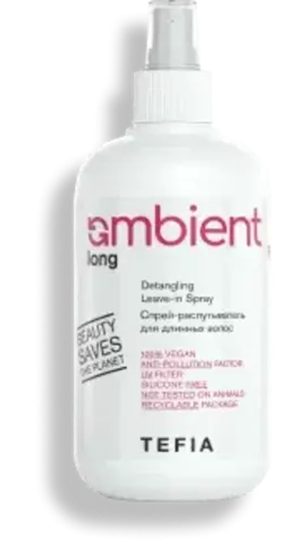 Спрей-распутыватель для длинных волос Tefia Ambient Long Detangling Leave-in Spray, 250 мл