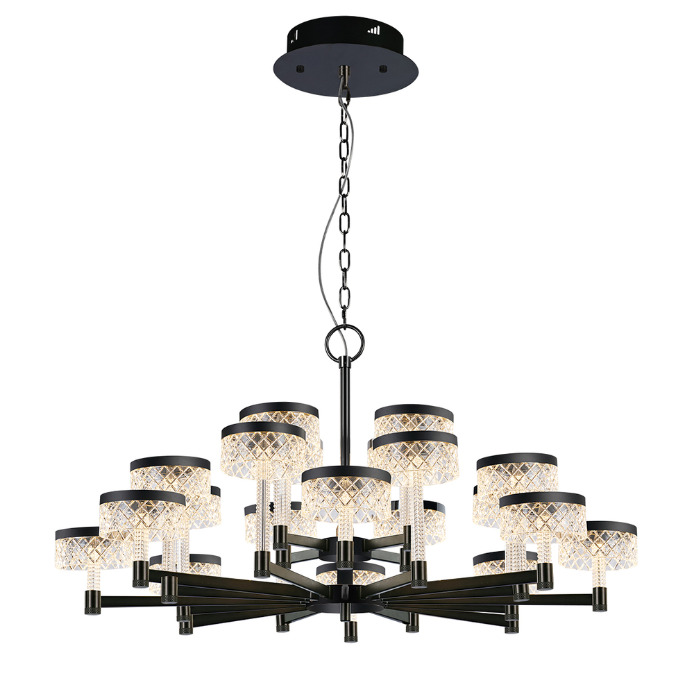 Люстра MD21020075-20A matt black