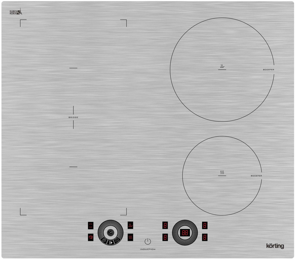 Встраиваемая индукционная варочная панель Korting HIB 64870 BS Smart